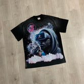 Jellybean VR Hoodie Figure Graphic Tee | Black Space Print