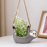 Milo Sloth Hanging Planter