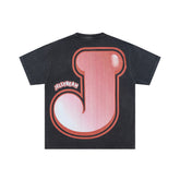 Jellybean Big J Logo Tee | Black Back Print