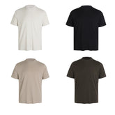 HermitCreate Basic Short Sleeve Light Luxury Old Money Cleanfit Special Texture Solona Fabric Coolness