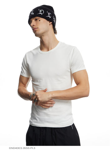 DND4DES Wrinkle-Resistant Quick-Dry Fitted Crew Neck T-Shirt – Breathable Cooling Athletic Short Sleeve Tee