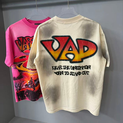 Vare All Day UFO Graphic Tee | Cream Washed