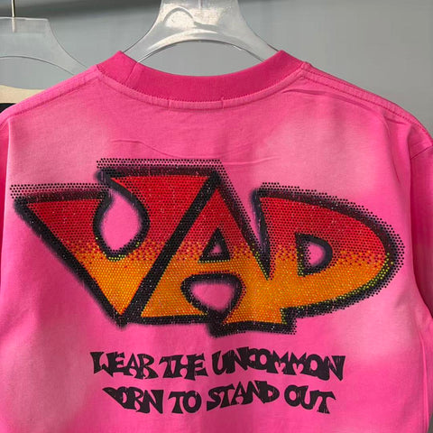 Vare All Day UFO Graphic Tee | Pink  Washed