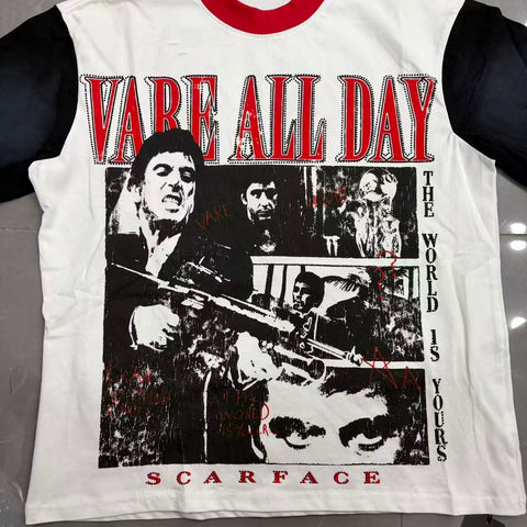 Vintage Graphic Contrast Tee