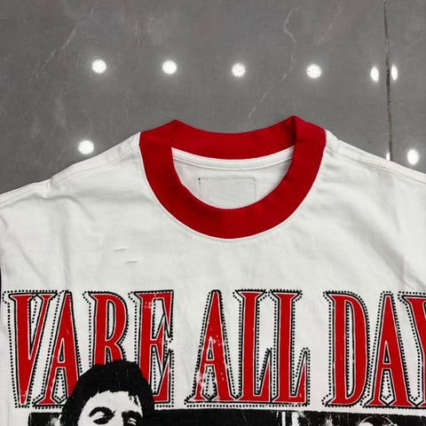 Vintage Graphic Contrast Tee