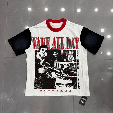 Vintage Graphic Contrast Tee