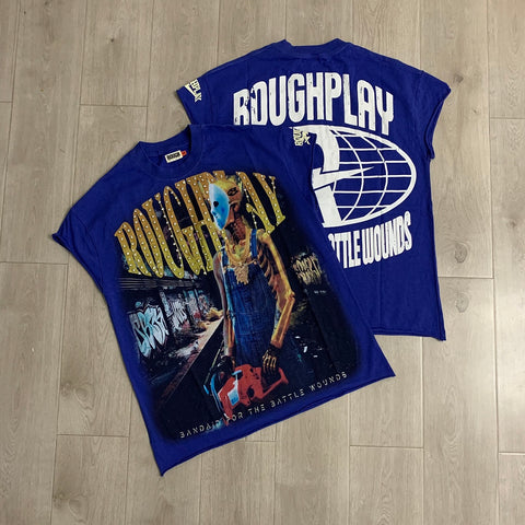 Rough Club Vintage Skeleton Graphic T-Shirt