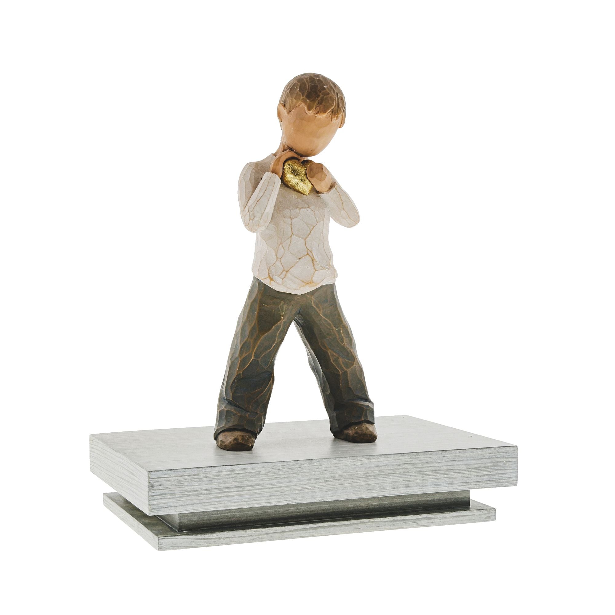 Heart of Gold - Boy Figurine by Willow Tree