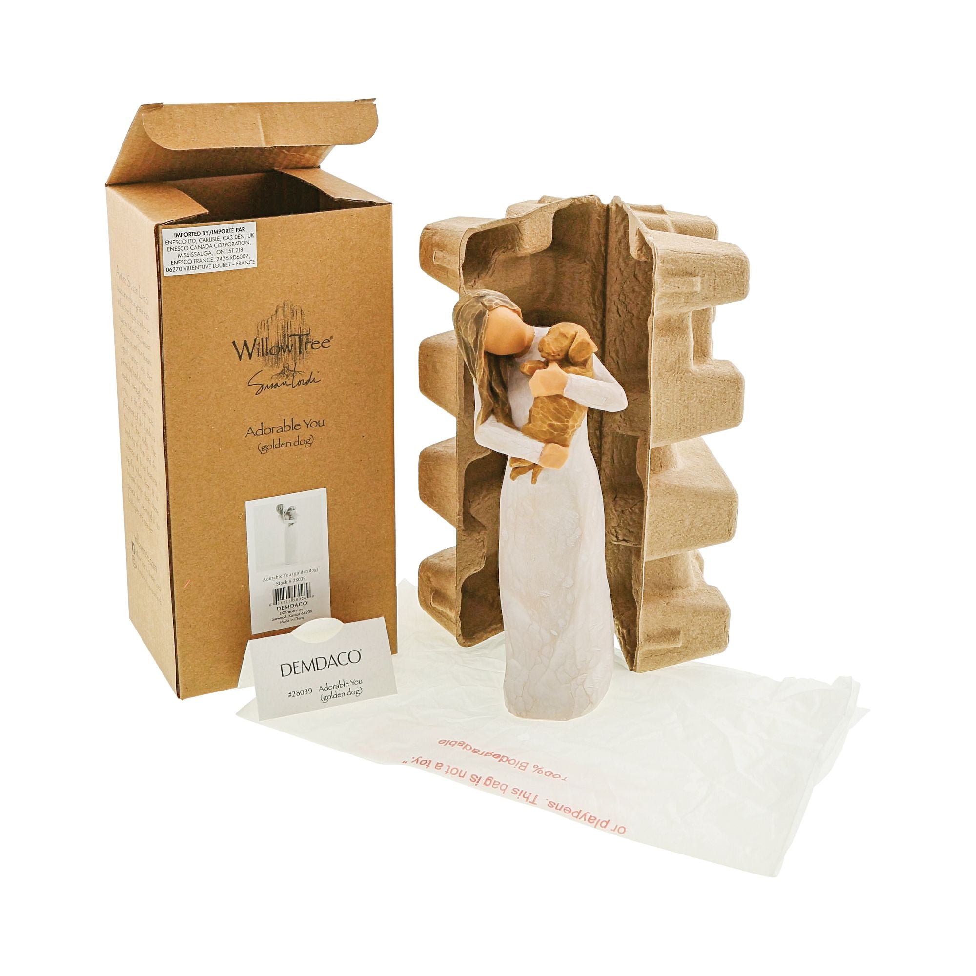 Adorable You (golden dog) Figurine by Willow Tree