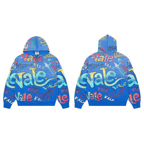 Vale Forever Iceberg Zip Up Hoodie
