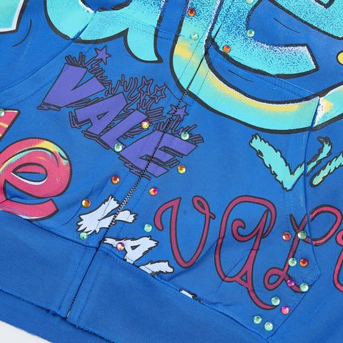 Vale Forever Iceberg Zip Up Hoodie