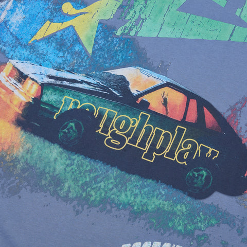 Rough Club Racing Graphic Washed T-Shirt