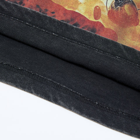 Jellybean Space Riders Graphic Tee | Black Action Print