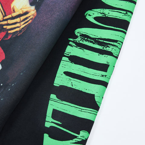 Vintage Skeleton Graphic Long Sleeve T-Shirt
