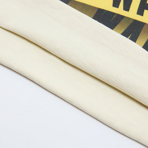 Rough Club Vintage Warning Graphic Long Sleeve T-Shirt