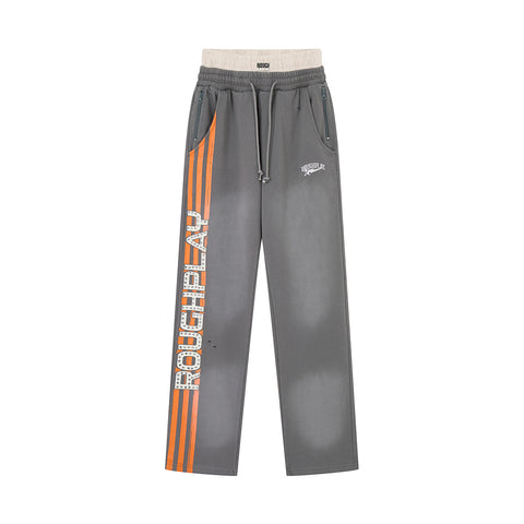 ROUG HPLAY Graphic Track Pants
