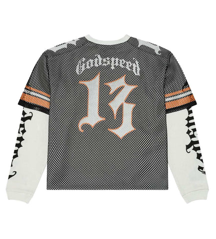 Godspeed TD Layered Jersey Black/White/Orange
