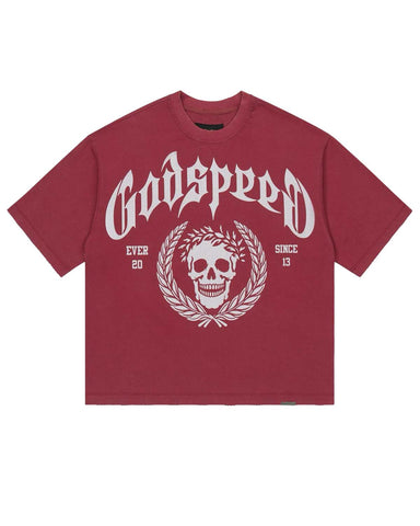Godspeed Victor Crest Tee Red