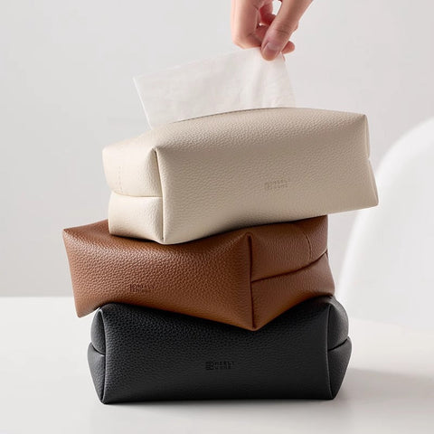 Lennox Pebbled Tissue Pouch
