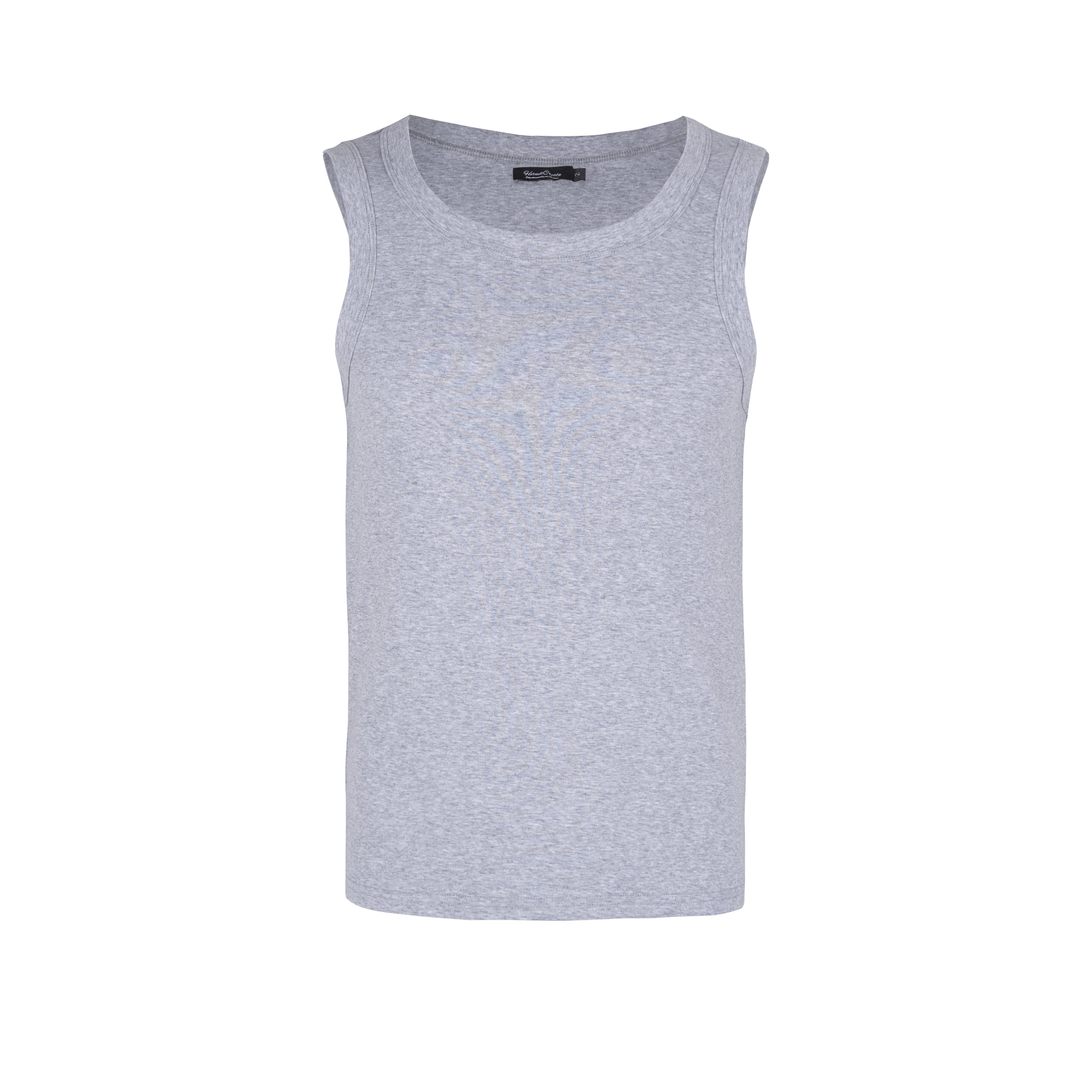 HC/HermitCreate Basic Tank Top Commuting Fitness Sports Tank Top Solid Color Versatile Sleeveless Tank Top
