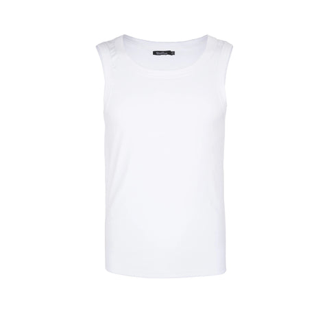 HC/HermitCreate Basic Tank Top Commuting Fitness Sports Tank Top Solid Color Versatile Sleeveless Tank Top