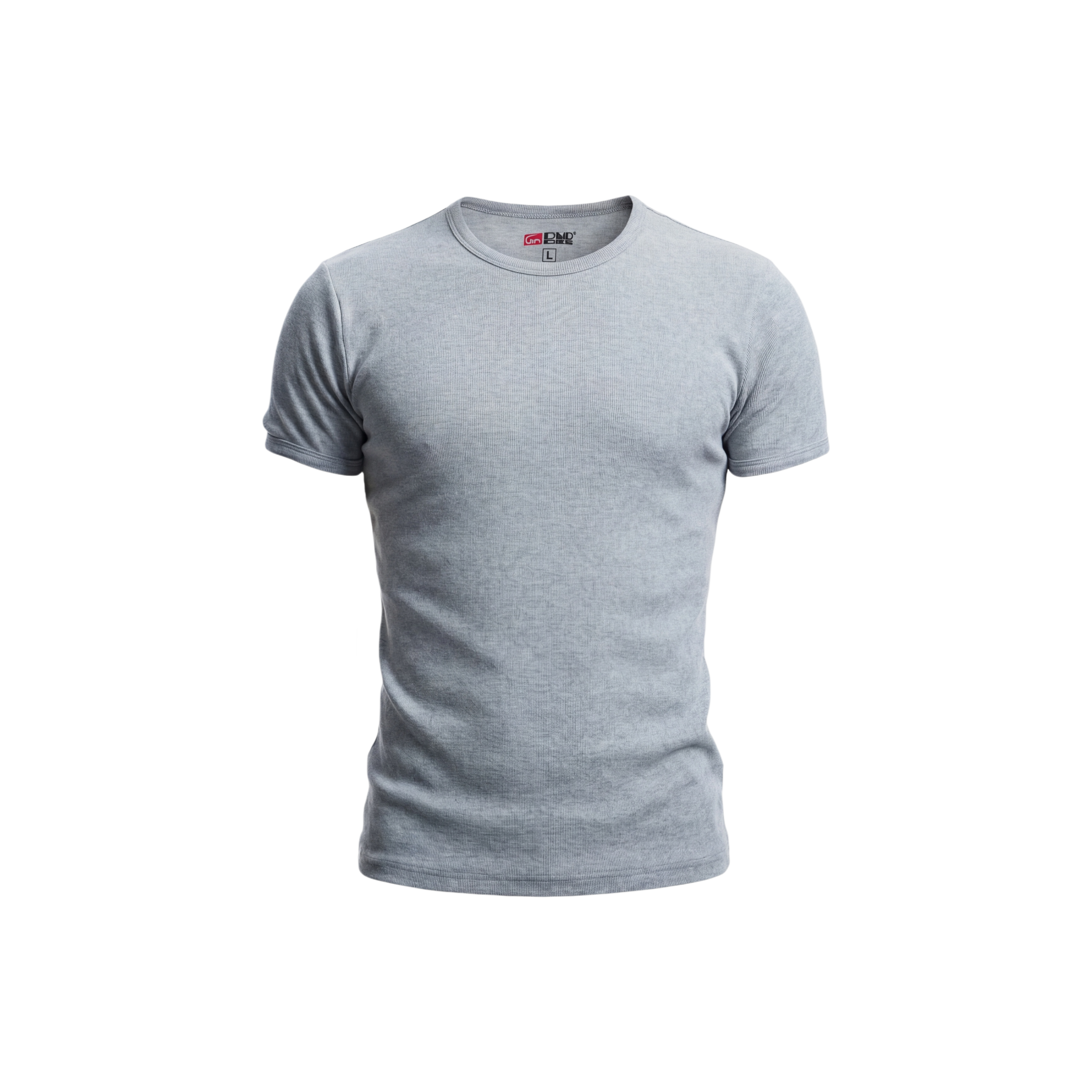 DND4DES American Street Hip Hop Rap Elastic Basic Tight Fit Thread T-shirt Short Sleeve Base