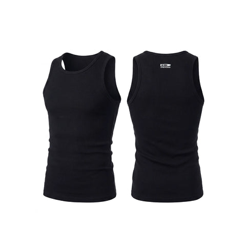 DND4DES basic American casual daily base bullet logo printed elastic slim thread vest