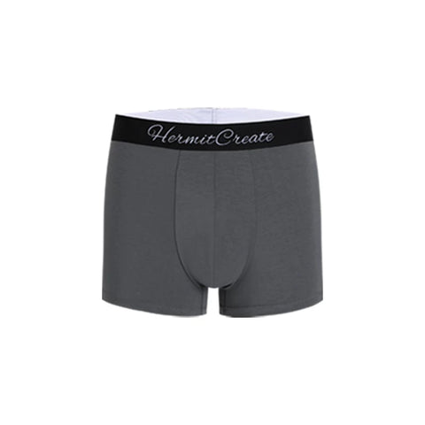HermitCeate Modal Underwear High Elasticity, Breathable, Fast Drying, Sensorless Ice Silk Men's Four Corners Underwear
