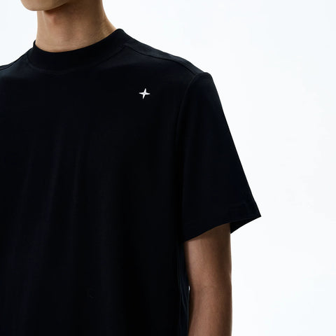 A PUEE American retro cleanfit deconstruction style shoulder short sleeved T-shirt trendy casual versatile cool top