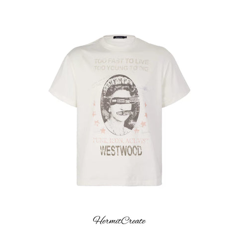 HC/HermitCreate Band Cover Two Creation Portrait Print T Flat Boxy Edition Street Match