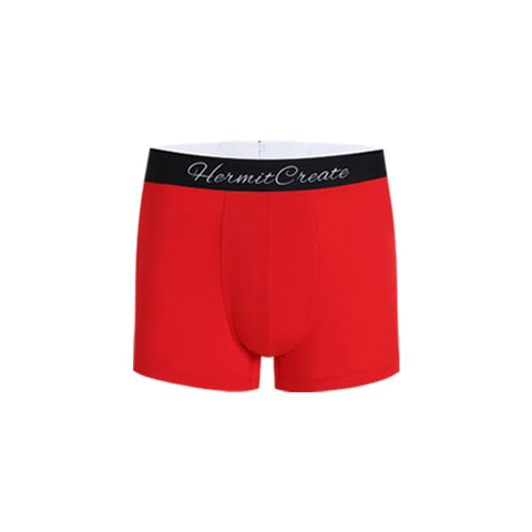 HermitCeate Modal Underwear High Elasticity, Breathable, Fast Drying, Sensorless Ice Silk Men's Four Corners Underwear