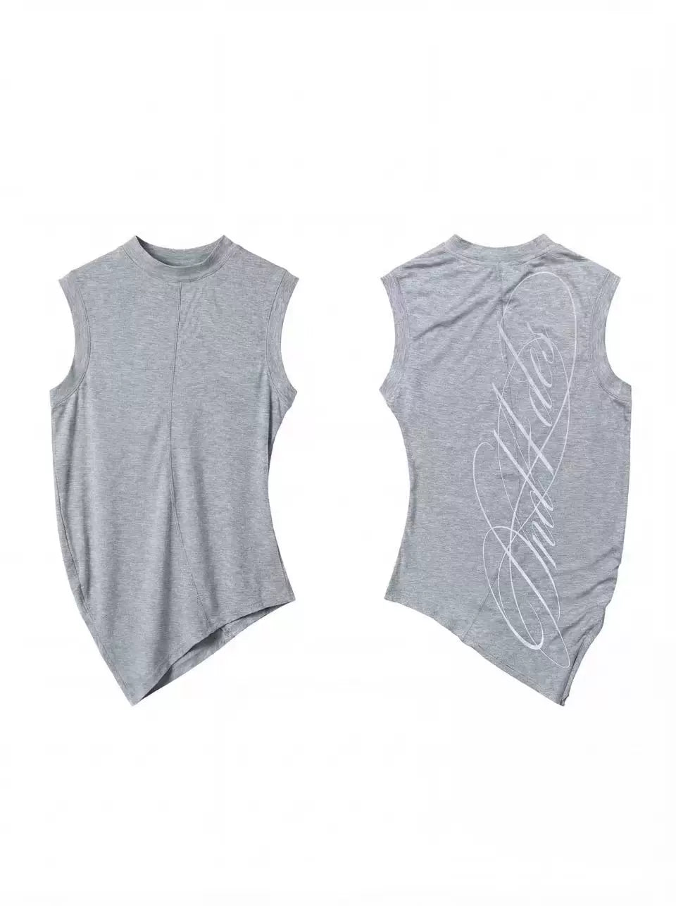 DND4DES American street style sleeveless vest with elastic slim fit printed American base top