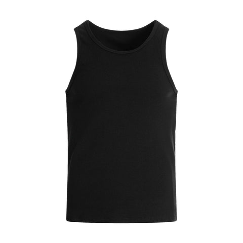 A PUEE American retro cleanfit basic simple sweat vest casual versatile I-shaped sleeveless base top