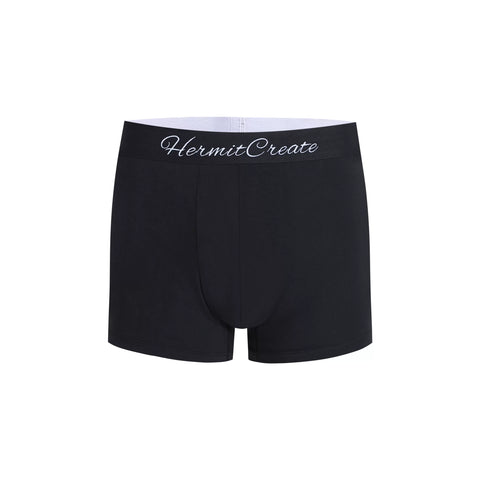 HermitCeate Modal Underwear High Elasticity, Breathable, Fast Drying, Sensorless Ice Silk Men's Four Corners Underwear