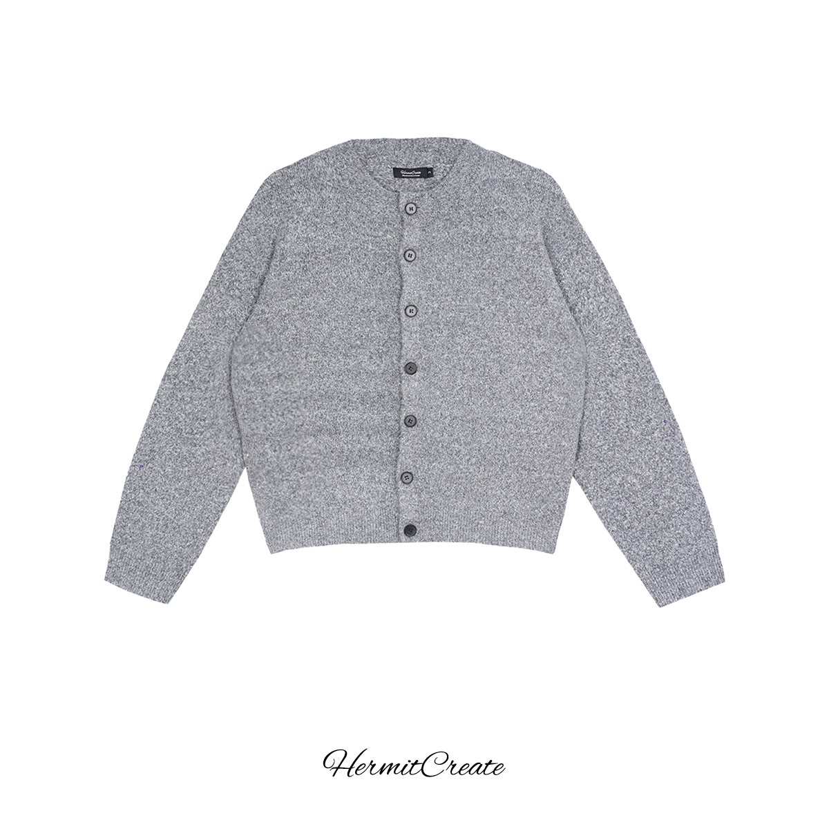 HC/HermitCreate Wool Blended Old Money Knitted Cardigan Sweater Inner Wear Outer Lazy Vibe