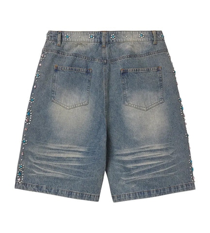 Vale Forever Candy Jorts Blue