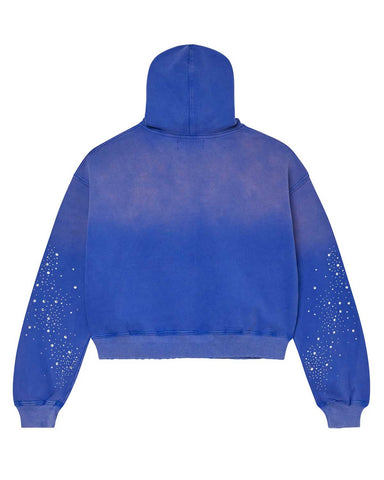 Vale Forever Classico Zip Up Hoodie Sapphire Blue
