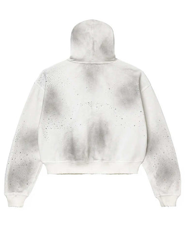 Vale Forever Classico Zip Up Hoodie White