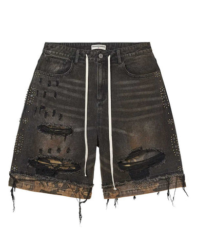 Vale Forever Double Jorts Black