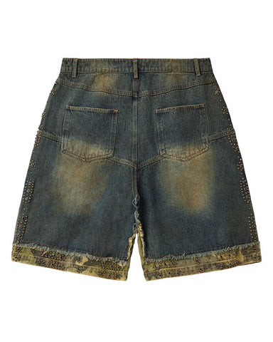 Vale Forever Double Jorts Blue