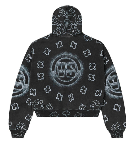 Vale Forever Flag Zip Up Hoodie Black