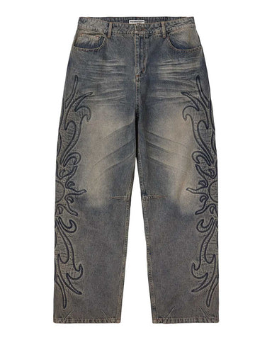 Vale Forever Flare Denim Light Rinse Grey