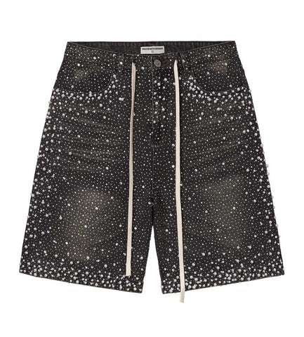 Vale Forever Rainstorm Jorts Black