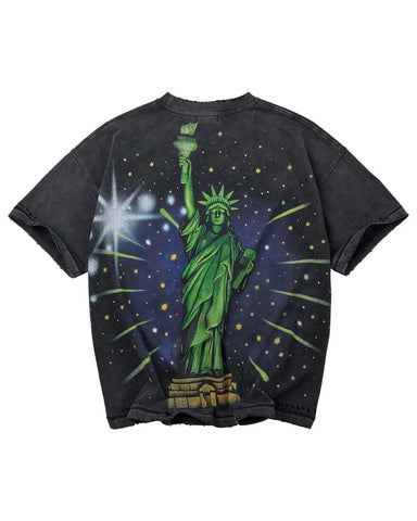 Vale Forever Skyline Bling Tee Black
