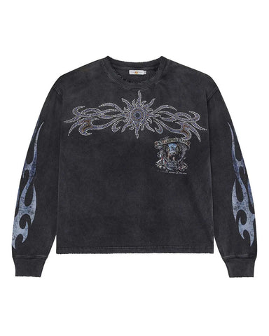 Vale Forever Valley Bling L/S Tee Black