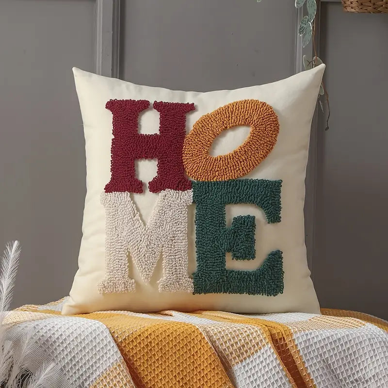 Tufted Colorblock Home Pillows