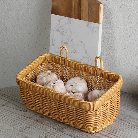 Cleo Rattan Storage Baskets