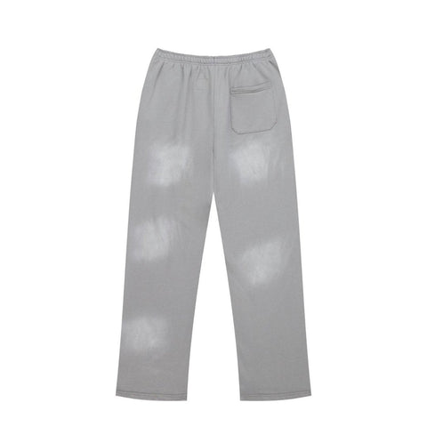 Y2K Street Elastic Drawstring Waist Wide‑Leg Graphic Casual Sweatpants